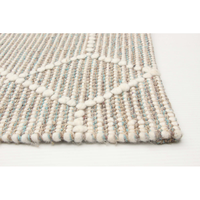 Tapis unique en laine nouvel âge 5 pi 1 po x 7 pi 5 po Delanny