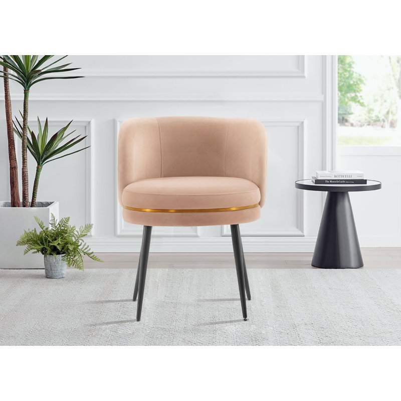 Chaise d'appoint de salle à manger Kaya, Chair