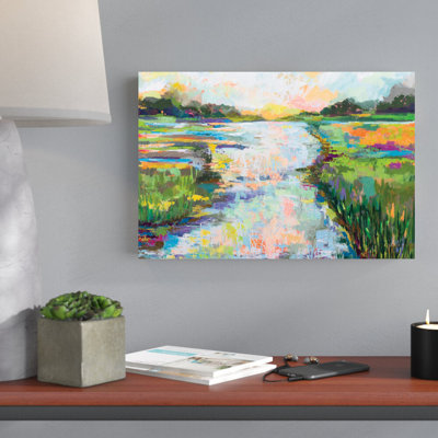 «Dancing Light» par Jeanette Vertentes, reproduction d'art sur toile tendue