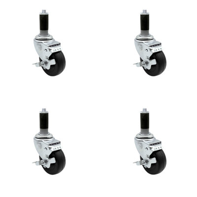 Hard Rubber Caster