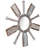 Hiers Wood Round Mirror