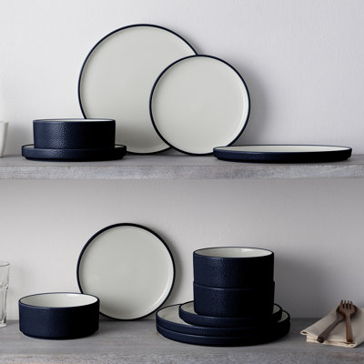 Service de table 12 pièces, service pour 4 Noritake Colortex Stone