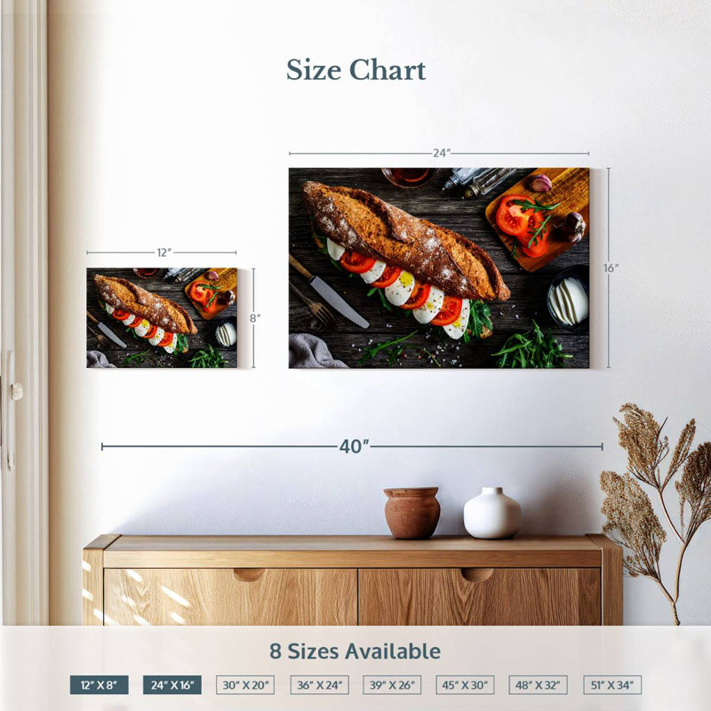 Yarlin Meat, 16" H x 24" W