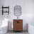 24'' Single Bathroom Vanity with Ceramic Top