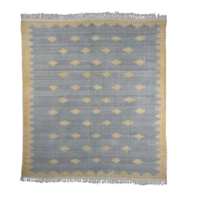 Dhurrie Hand Woven Wool Area Rug