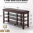 Triple-Tier Adjustable Shoe Storage Bench-1891131158
