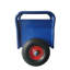 Chariot à panneau robuste, chariot à dalle, deux jolies poignées, pneus en caoutchouc solide de 10 po, super poids de 1000 lb, mouvement tout-terrain pour les panneaux de gypse lourds et le matériau de la porte