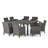 Waban 8 - Person Patio Dining Set Square Table-28660405