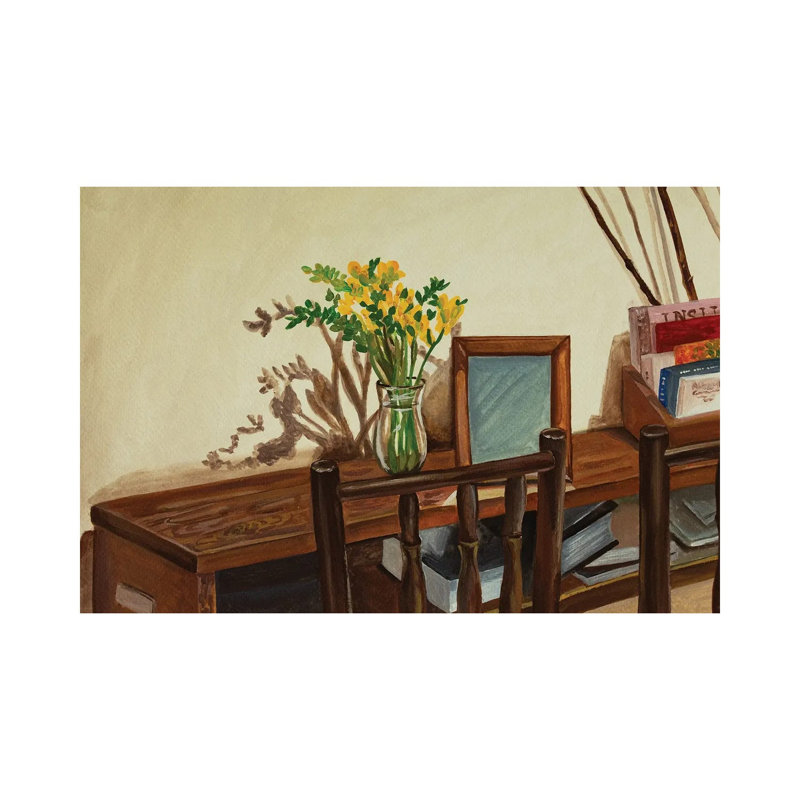 Freesia In Spring, Does Not Apply, 45.72 cm H x 66.04 cm W x 1.905 cm D