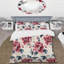 Ensemble de housse de couette Pink Love Peony-1439928915