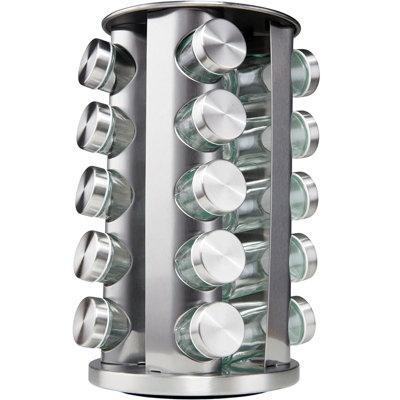 20 Jar Revolving Countertop Spice Rack