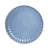 Sango Frill 12-Piece Casual Reactive Blue Dinnerware Set - Service For 4, Made Of Durable Stoneware