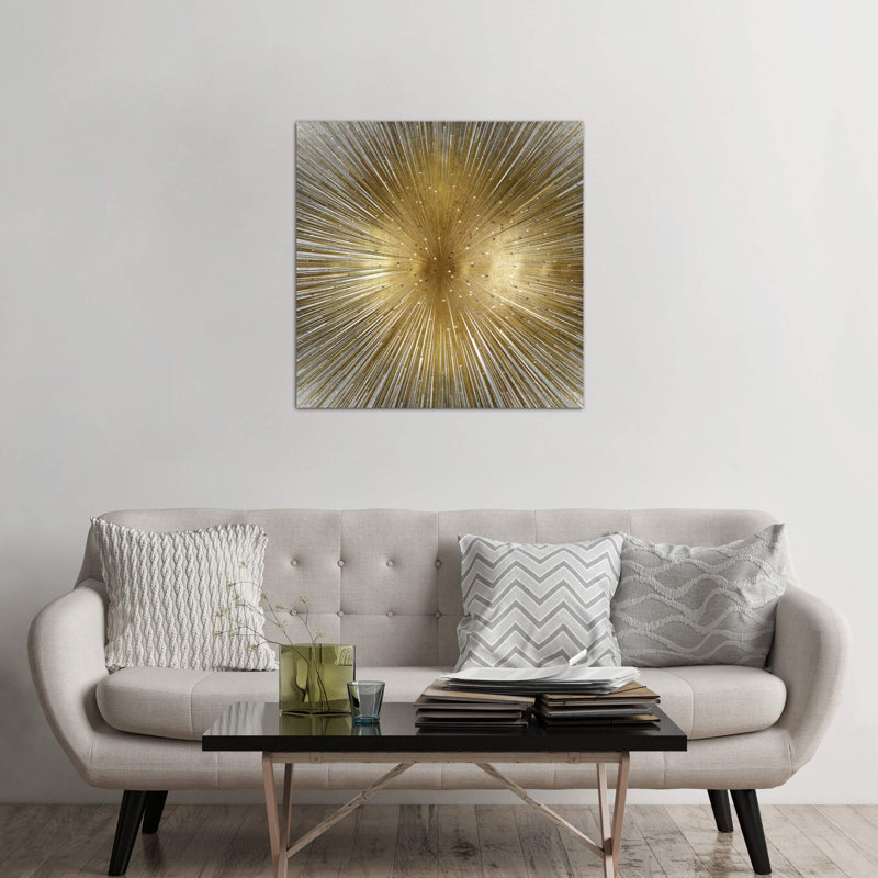 Radiant by Abby Young - Print on Canvas, No Frame, 45.72 cm H x 45.72 cm W x 3.175 cm D
