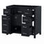 [Armoire seulement] Meuble-lavabo noir de 36 po non inclus