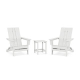 POLYWOOD by AllModern Foldable Outdoor Adirondack Chair With Table