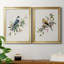 «Spring Song Grey Jay», ensemble de 2 reproductions sur toiles encadrées-61455530-61455542