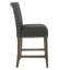 Tabouret de comptoir 24 po avec têtes de clou Arlene-28071434