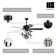 Fahrin 52'' Ceiling Fan with Light Kit