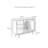Simplicity Sideboard Cabinet With Glass Doors