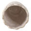 Accessoire de bureau en céramique festonné à bordure fleurie pour le rangement - Petit organisateur pour bureau, salle de bain, cuisine ou chambre à coucher - 4 po-831517035