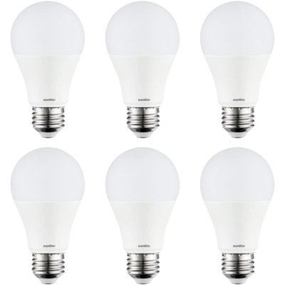 6 Watt (40 Watt Equivalent), A19 LED, Dimmable Light Bulb, Daylight (5000K) E26/Medium (Standard) Base