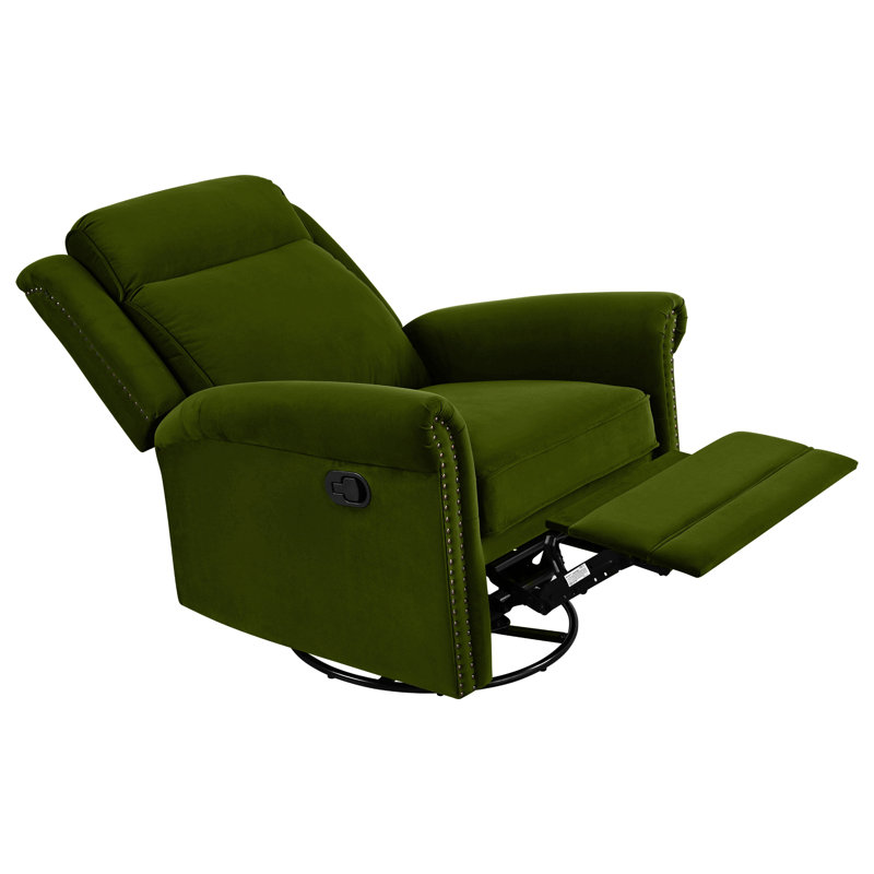 Fauteuil inclinable pivotant à 360 ° Deonne, Vert
