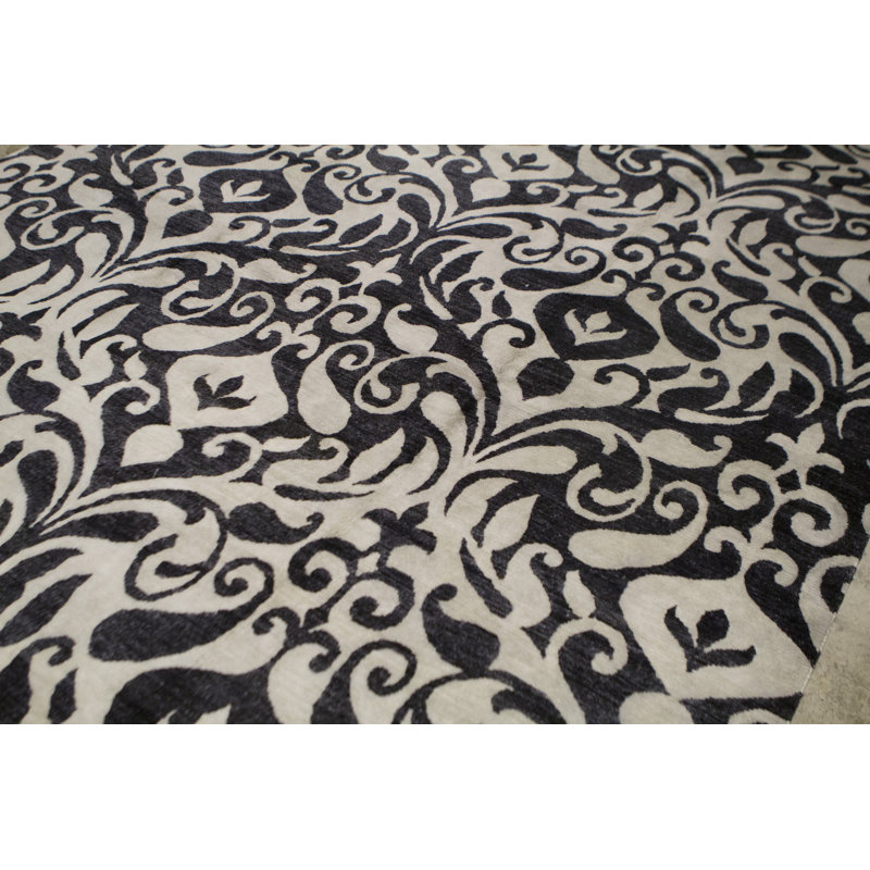 Damask Area Rug