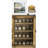 4-Tier Wall Display Case With Clear Panel