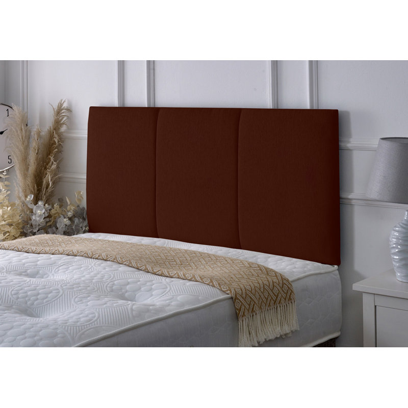Upholstered Headboard, Brown, Single (3')