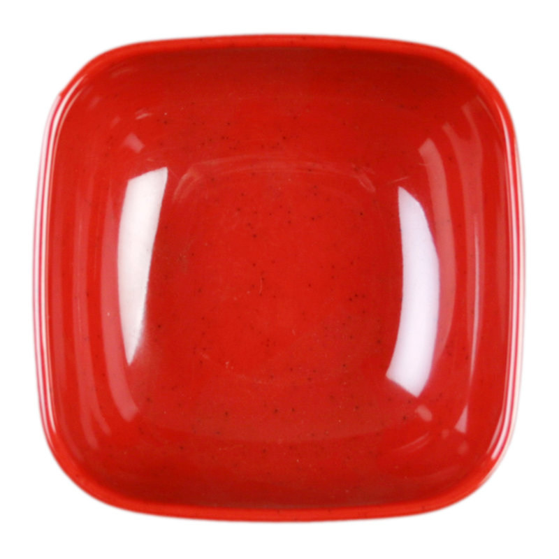 Passion Melamine 4 Oz. Bowl, Red