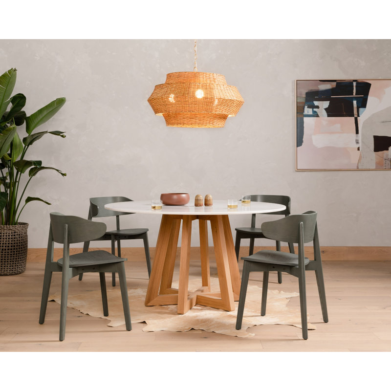 Constantine Plastic Decorative Basket, Natural