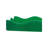 Spangle Scalloped Tray Green-1226388676