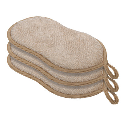 Set of 3 Bambou Sponges