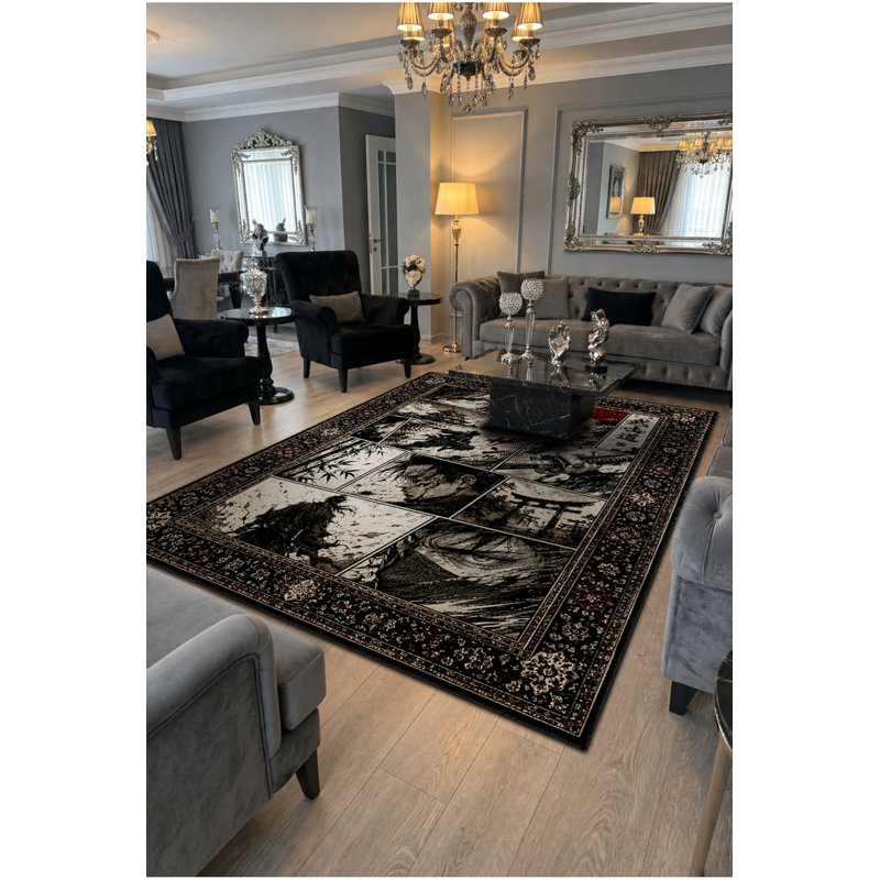Tapis tissé à la crème Mosso, 2'6" x 4'11"