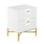 Table de chevet 2 tiroirs Baisden-279061101