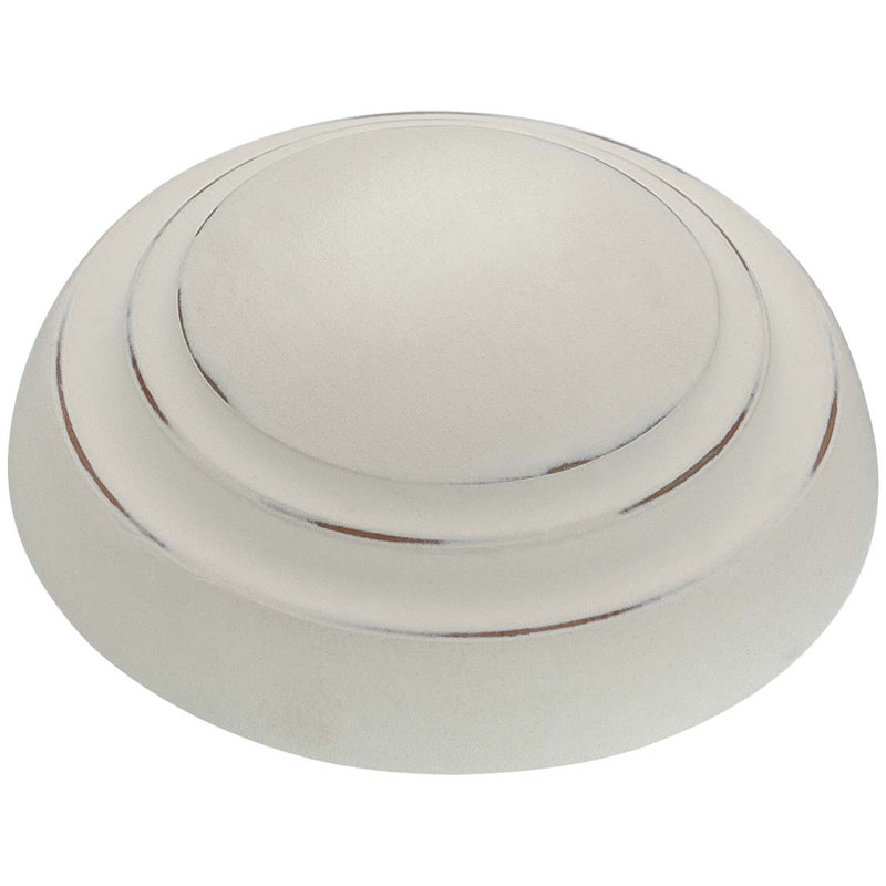 Ceiling Fan Downrod Couplers, Provencal Blanc