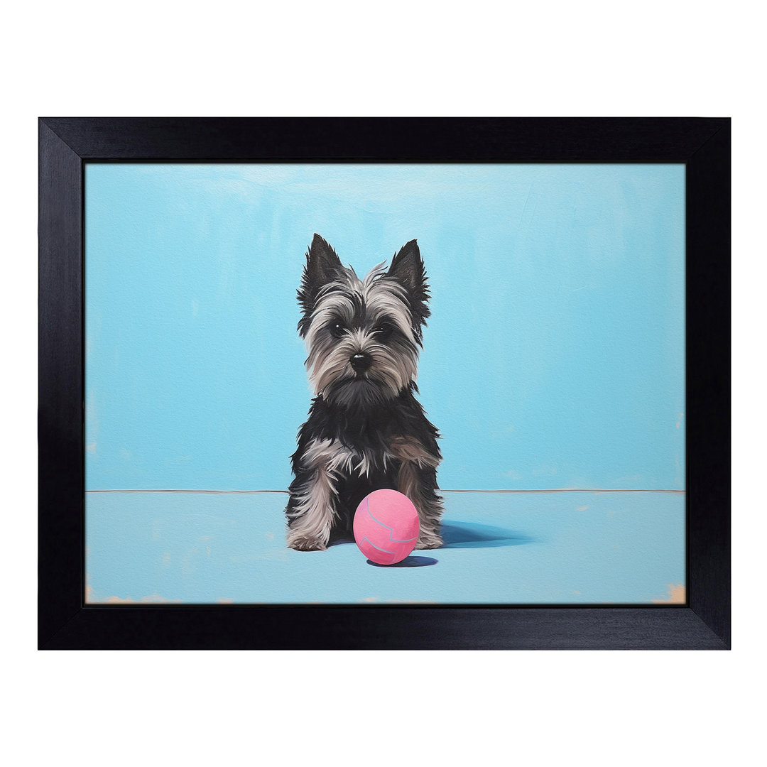 Yorkshire Terrier Minimalism  Lap Tray with Cushion