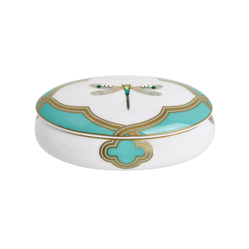 Boîte d'accessoires en porcelaine My Dragonfly