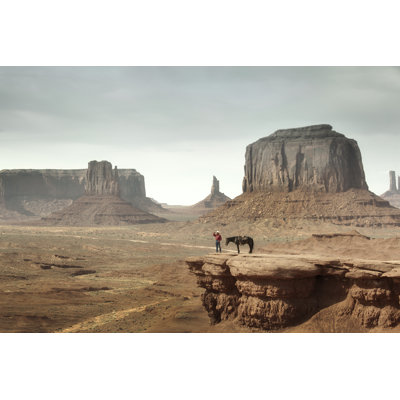 Cowboy on The Cliff by Yinyang