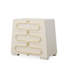 Serpentine Solid Wood Accent Chest