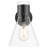 Downtown Urban - Woodham - 1 Light 8" Wall-mounted Sconce -Light Smoke Shade-744964031-744964017