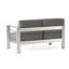 Canapé modulaire avec coussins Caggiano