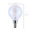 4 Watt G16.5 LED Reminiscent Flex Gray Coil Filament E12 3000K 120 Volt-1411976982