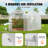 Walk-in Tunnel Greenhouse Galvanized Frame PE Cover-102299556-102299555