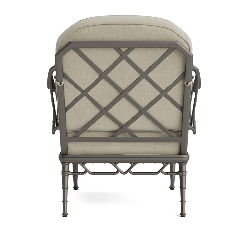 Calcutta Outdoor Lounge Chair, Fusion Clay, Mica