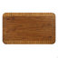 Table basse rectangulaire en bois pour le salon, table basse de 41,5 pouces avec pieds en bois massif, table basse en bois