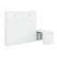 Grand lit escamotable avec bureau, tablettes de rangement et armoires-234172943