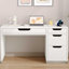 Bureau moderne de 52 pouces avec 4 tiroirs | Bureau à domicile peu encombrant-1538663041-1538663040