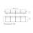 Delta 140.25" W 4 Seat Sofa-65120654-65120660
