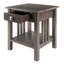 Table de bout avec rangement owasa